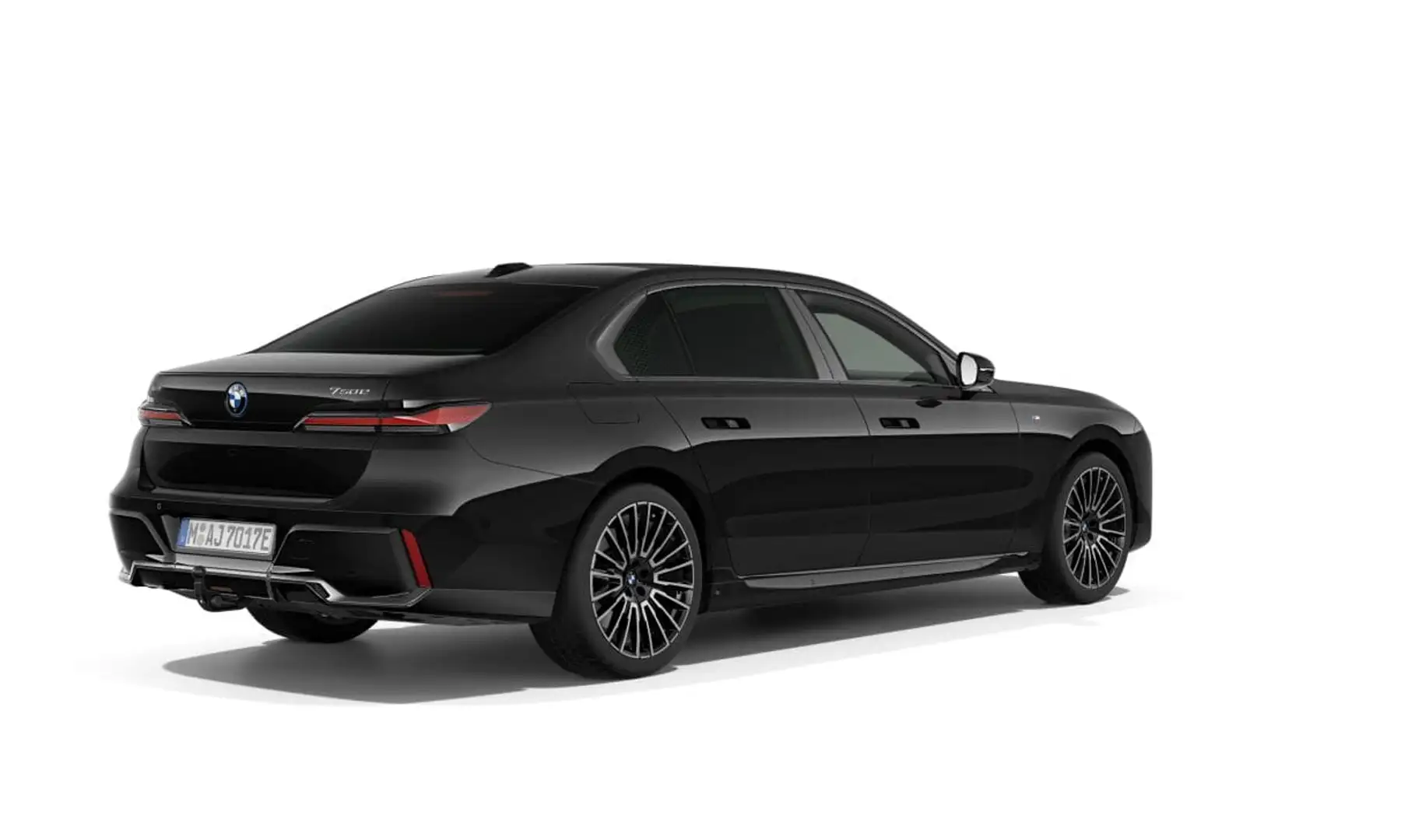 BMW 750 7 Serie 750e xDrive Чёрный - 2