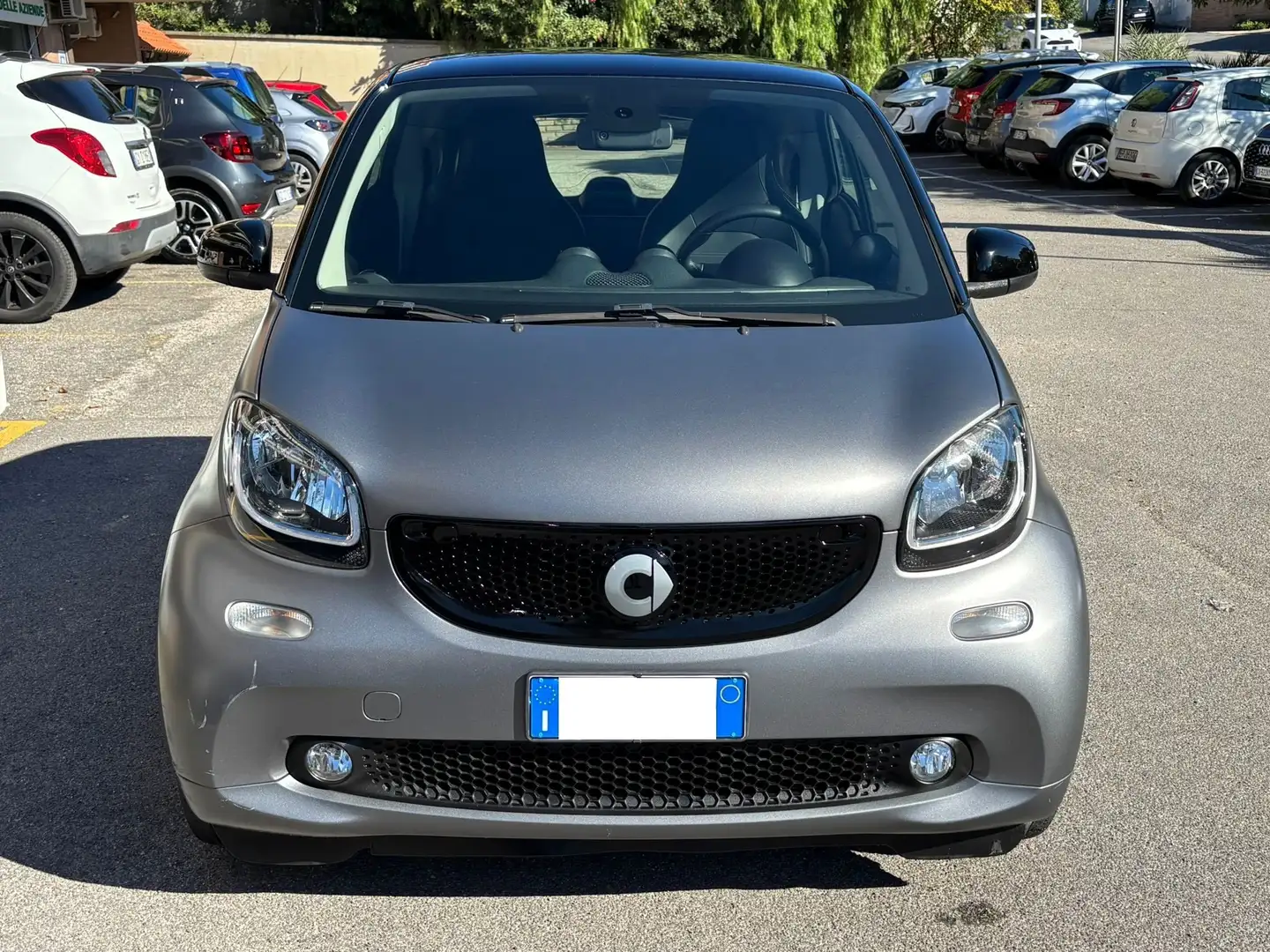 smart forTwo Fortwo III 2015 1.0 Prime 71cv twinamic Grigio - 2