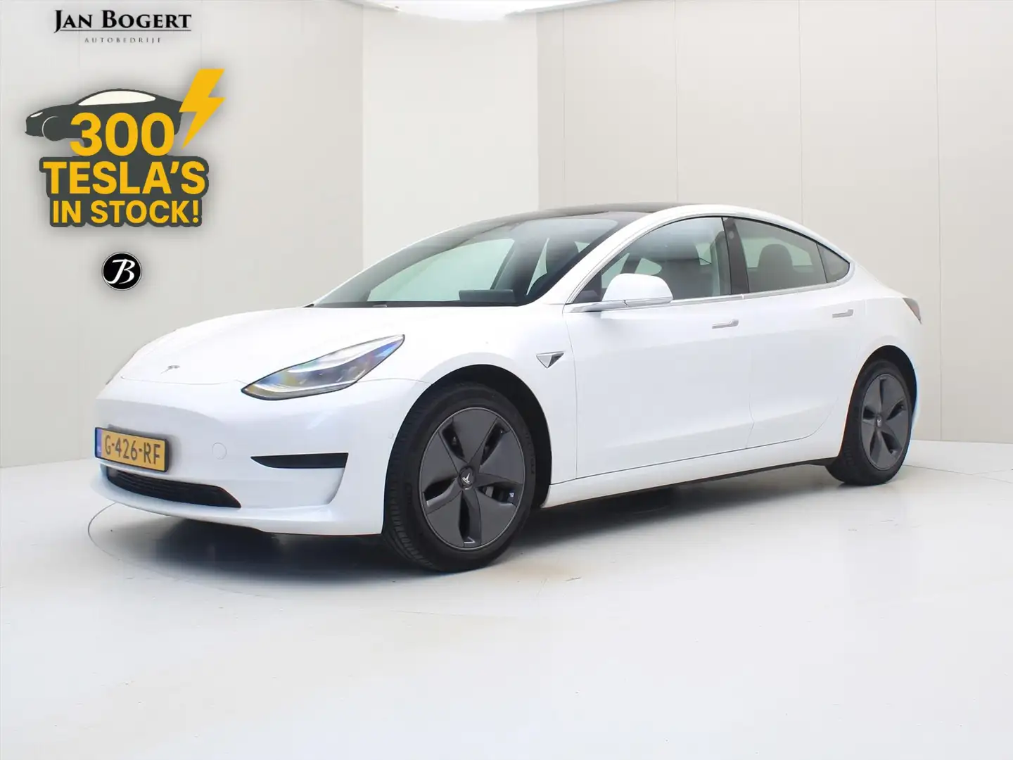 Tesla Model 3 Standard RWD Plus [ TREKHAAK+AUTOPILOT+60 kWh+PREM Blanc - 1