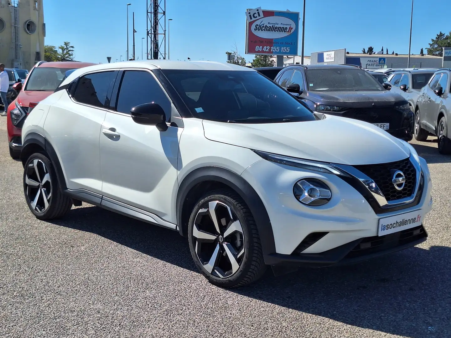 Nissan Juke DIG-T 114 N-Connecta Blanc - 2