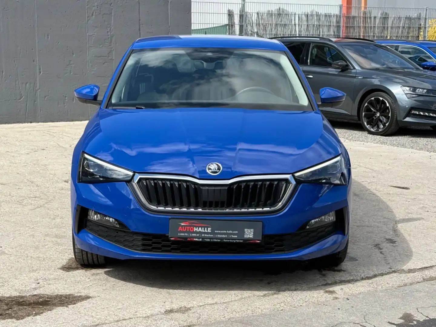 Skoda Scala 1.5 TSI DSG Tour Ambition Navi LED LHZ SHZ Blau - 2