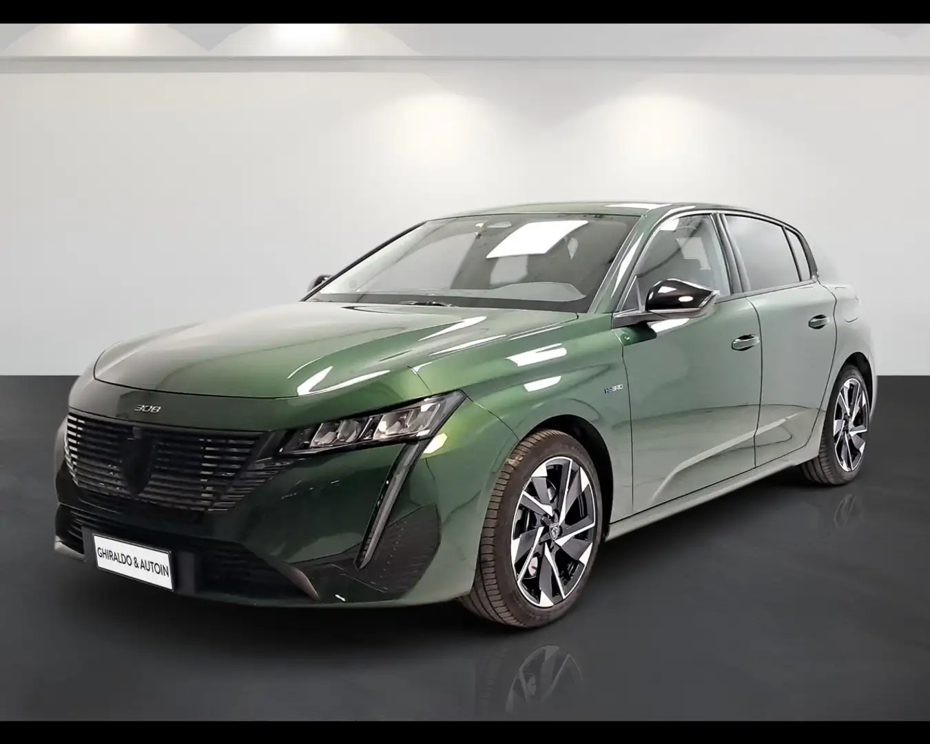 Peugeot 308 III 2021 1.6 hybrid phev Allure Pack 180cv e-eat8 Verde - 1
