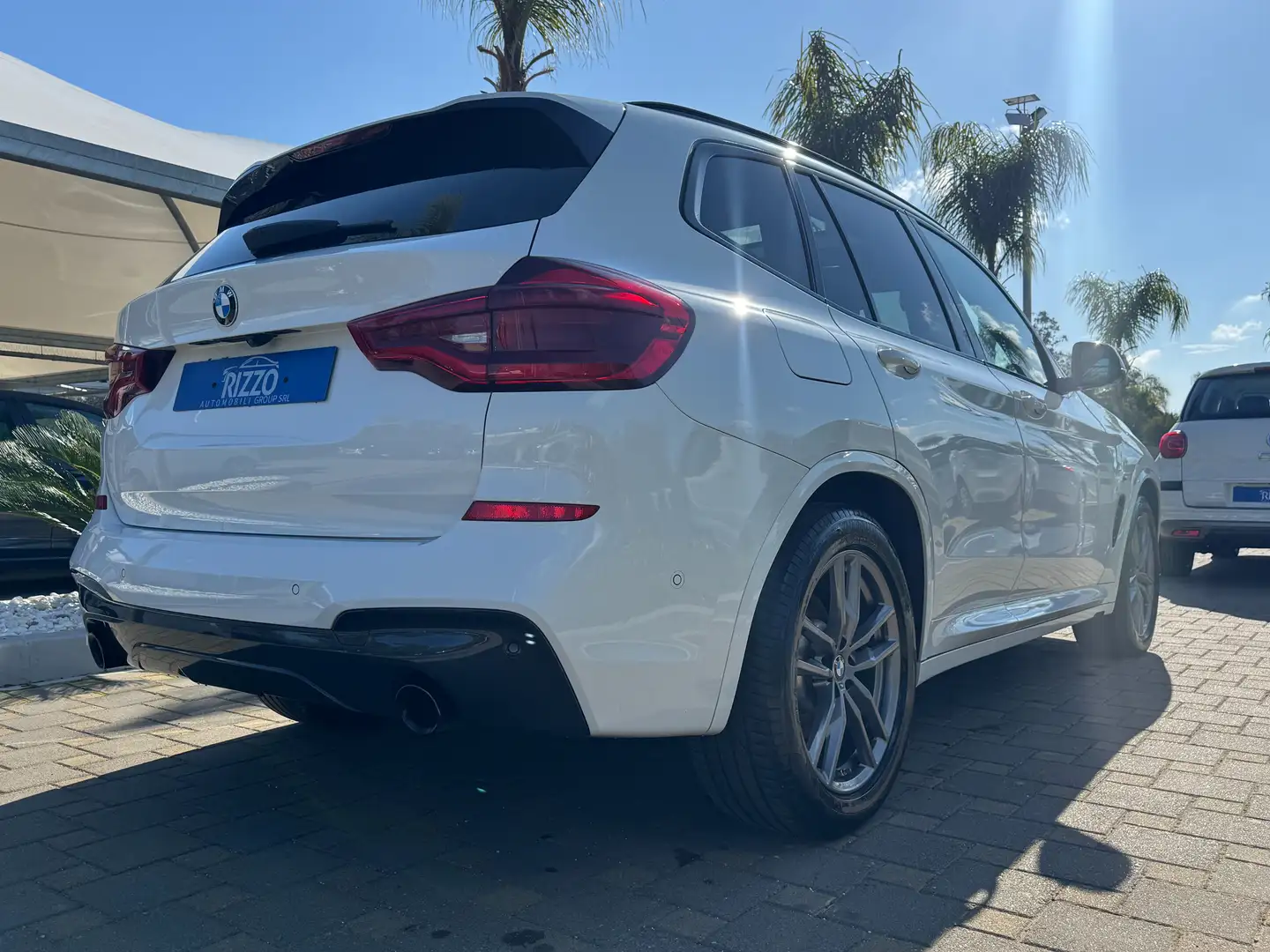 BMW X3 20D M-SPORT TETTO PELLE NAVI FULL LED Weiß - 2