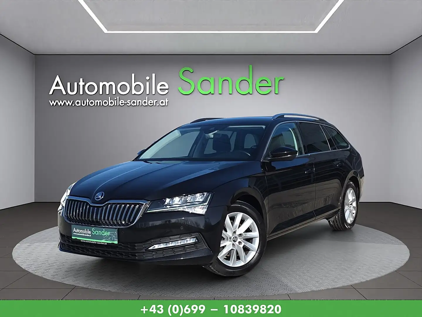 Skoda Superb Kombi TDI "Ambition" DSG *AHK/1.BESITZ* Schwarz - 1