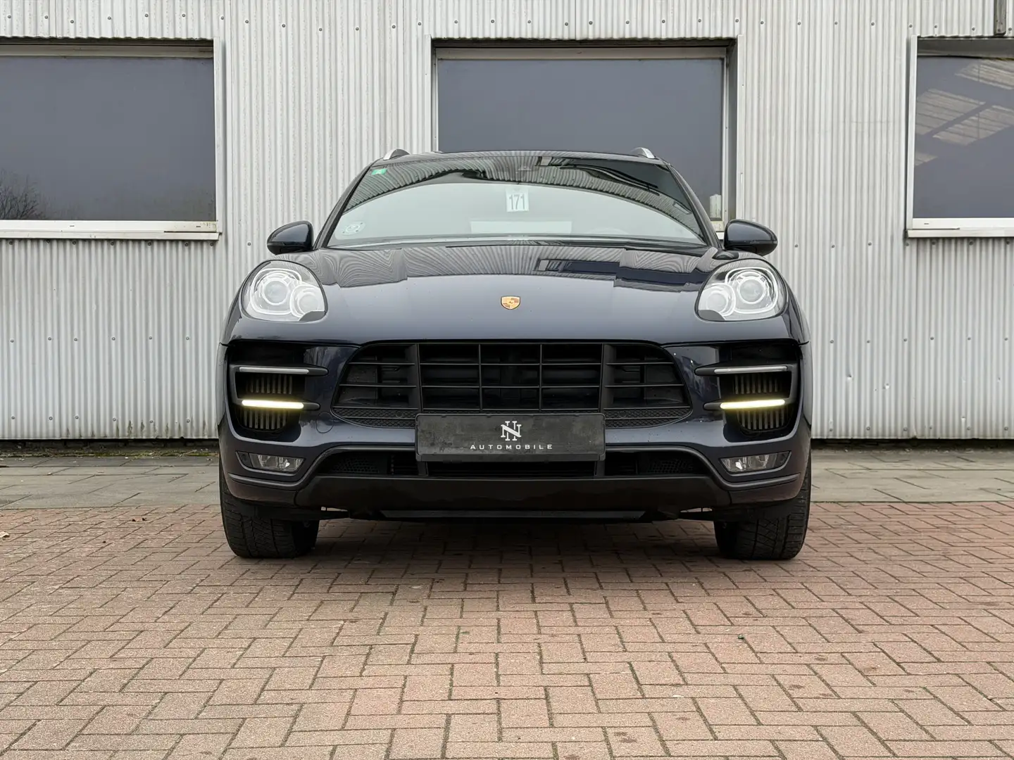 Porsche Macan Turbo Sportabgas Pano Kamera Luft S-Belüft Blau - 2