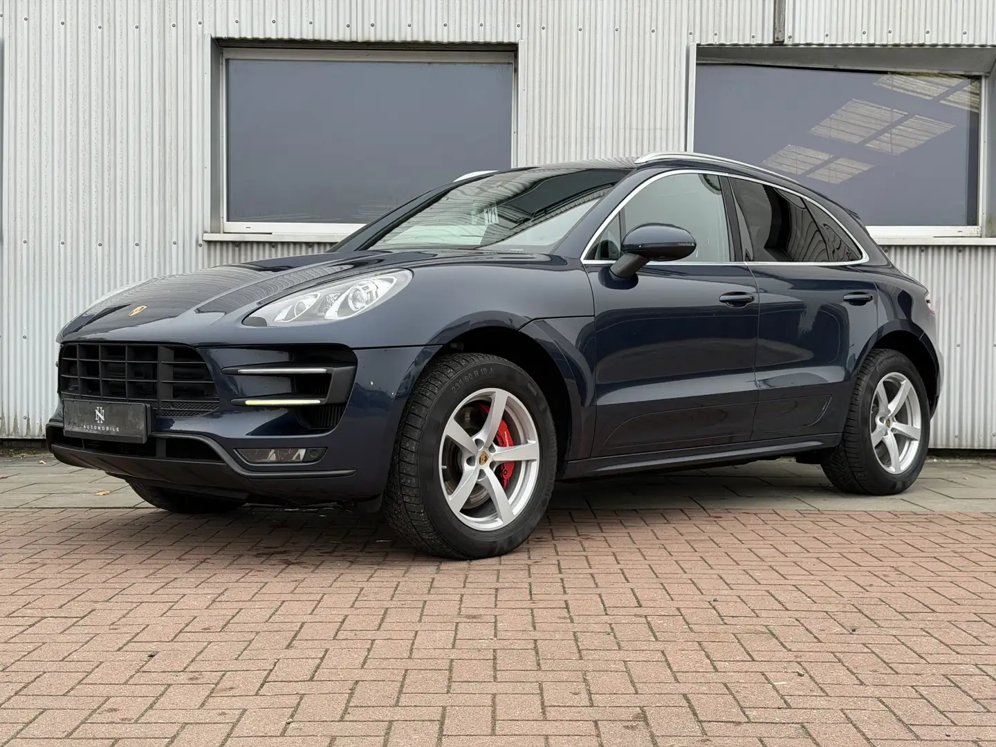 Porsche Macan Turbo Sportabgas Pano Kamera Luft S-Belüft Blau - 1