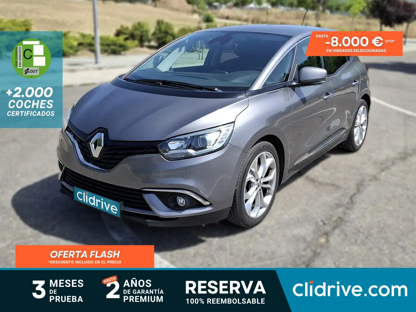 Renault Scenic Intens Energy TCe 97kW (130CV) Gris - 1