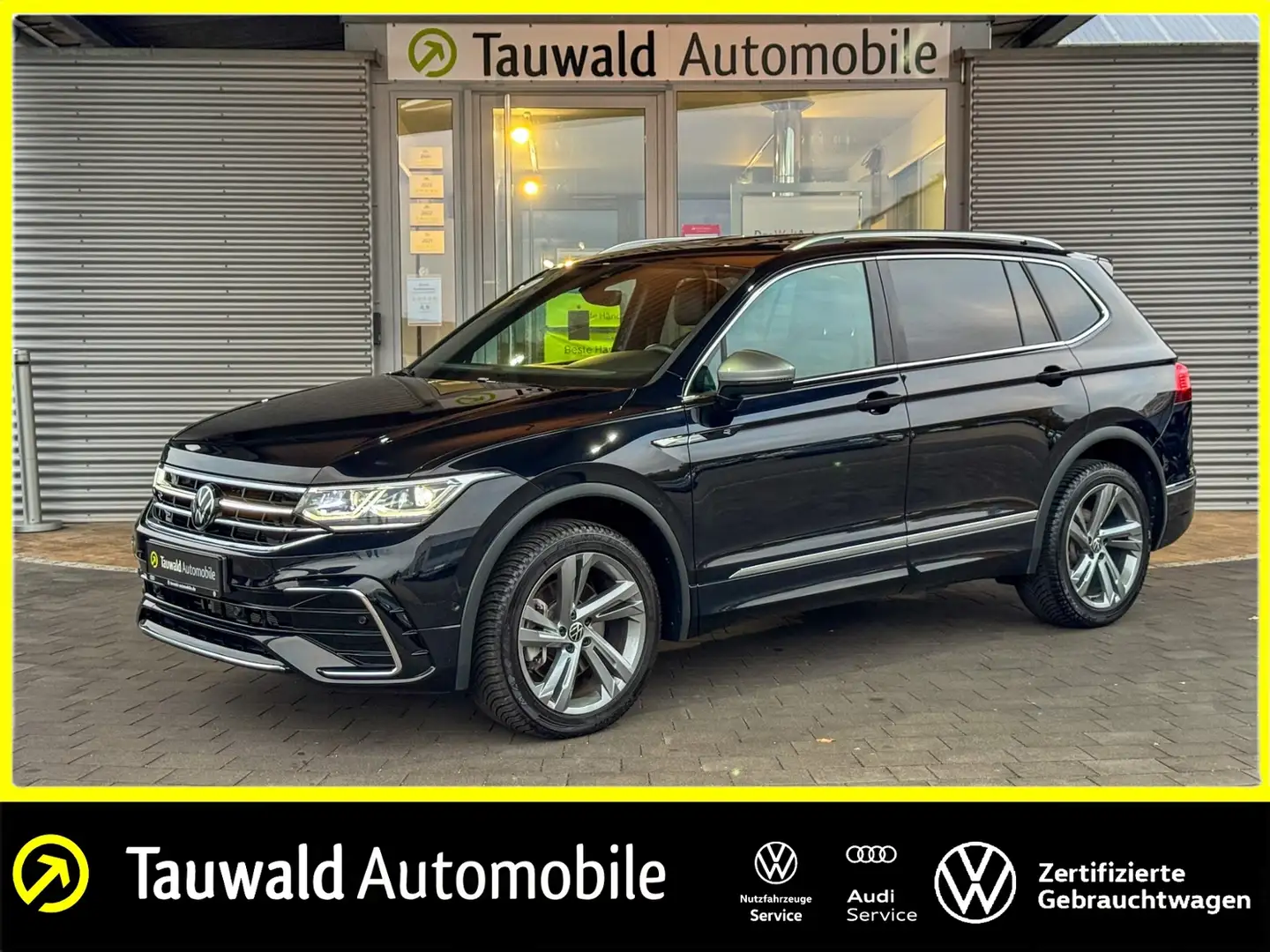 Volkswagen Tiguan Allspace 2.0 TSI DSG 4M R-Line 7S/RFK/ACC Noir - 1