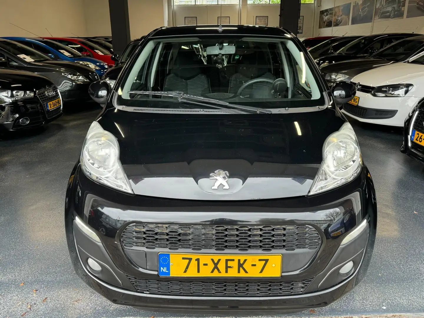 Peugeot 107 1.0 Active*5DRS*AIRCO*STUURBEKR*ELEK.PAKKET*NAP*NE Zwart - 2