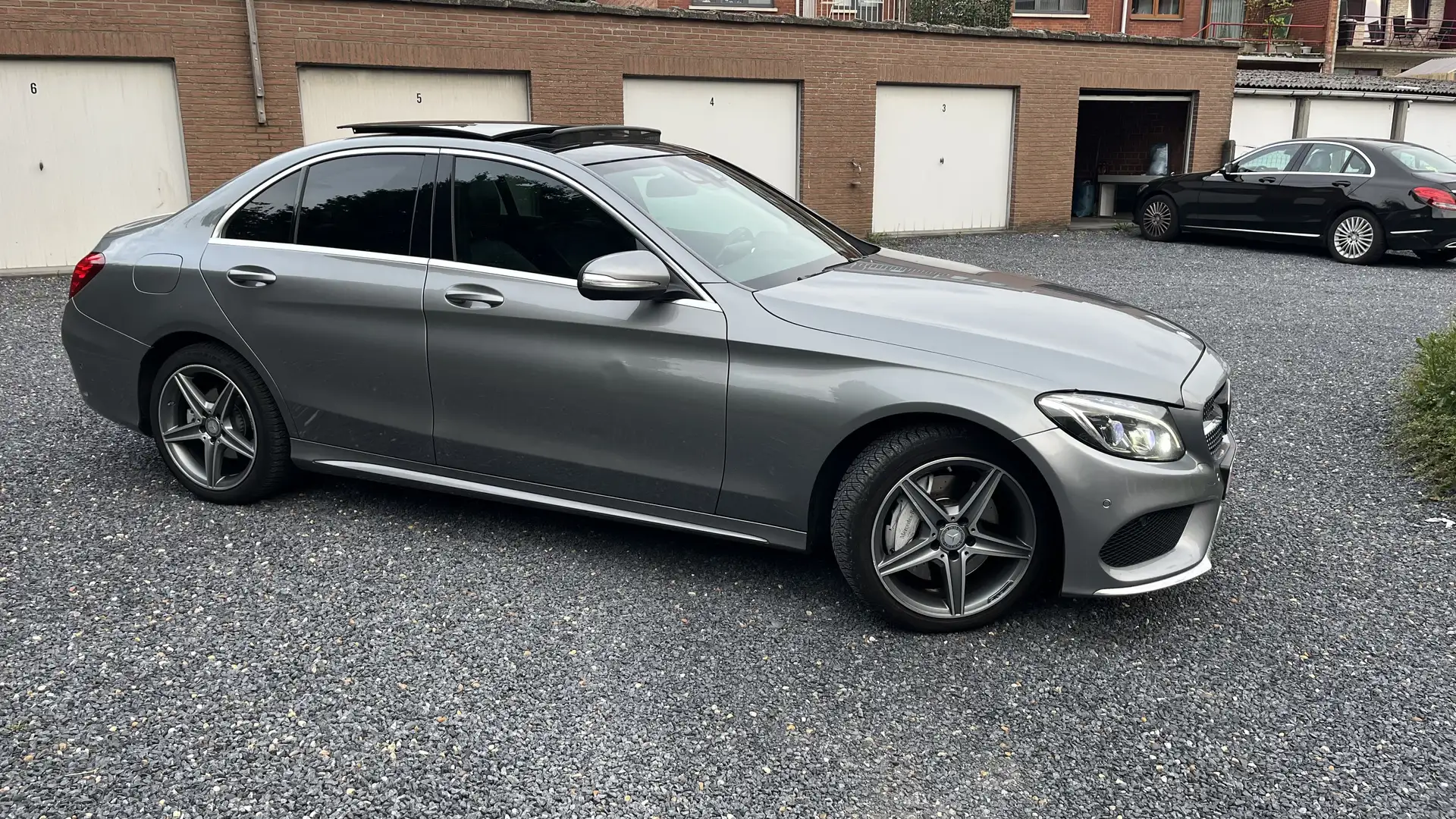 Mercedes-Benz C 250 (BlueTEC) d 7G-TRONIC AMG Line Gris - 2