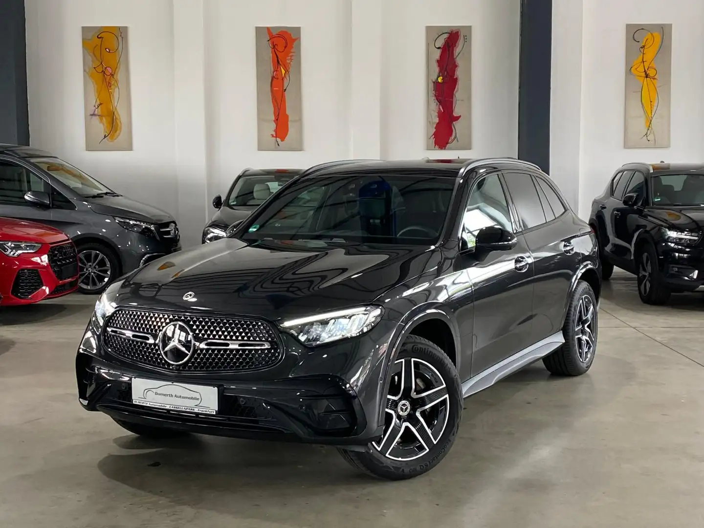 Mercedes-Benz GLC 300 e 4 M/Pano/DIS/Memory/AHK/360/BUR/Night/ Grau - 1