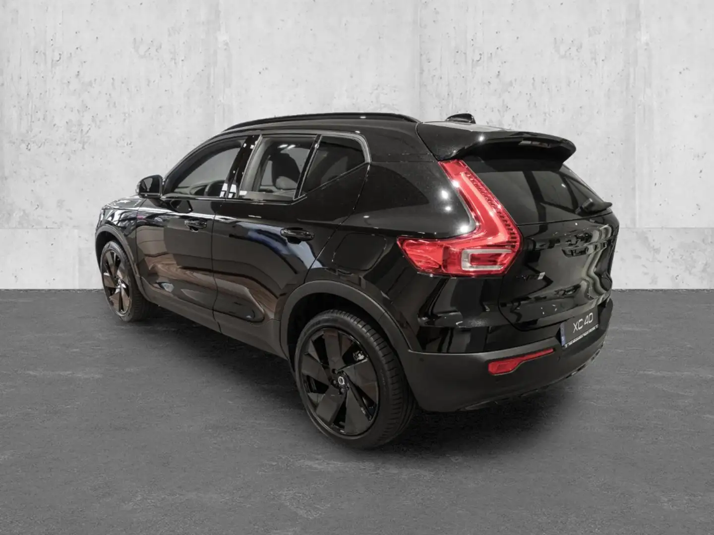 Volvo EX40 185 kW Single Motor Extended Range RWD Plus Black Чорний - 2