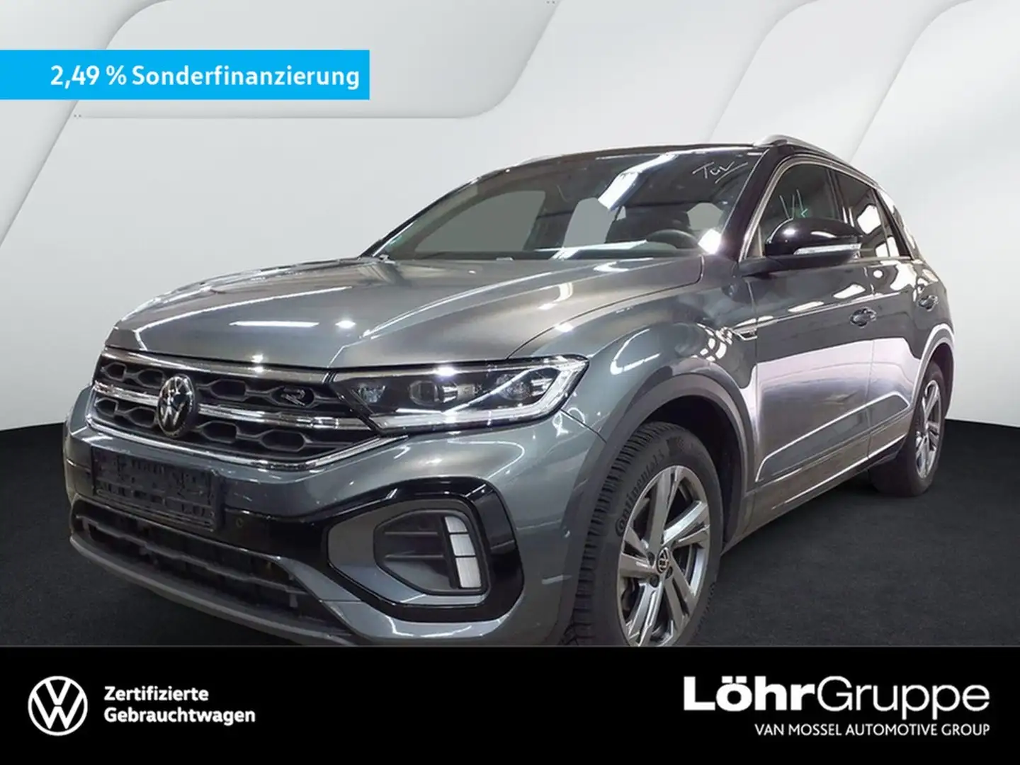 Volkswagen T-Roc 1.5 TSI DSG R-Line Business, AHK, WWV Grau - 1