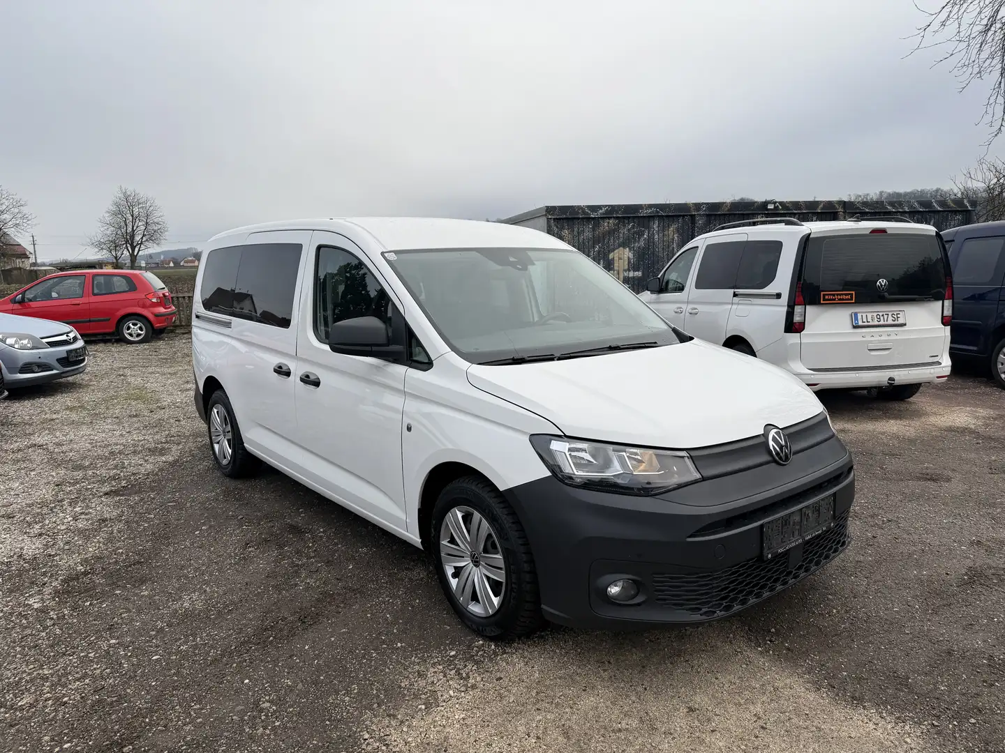 Volkswagen Caddy VW Caddy Kombi Maxi TDI Weiß - 1