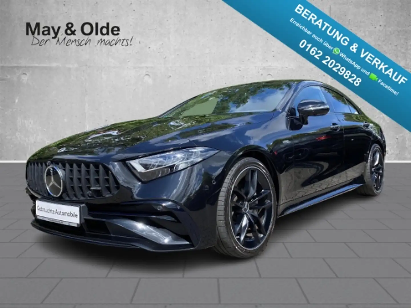 Mercedes-Benz CLS 53 AMG AD StandHZG Navi t el.Sitze Burmester Nero - 1