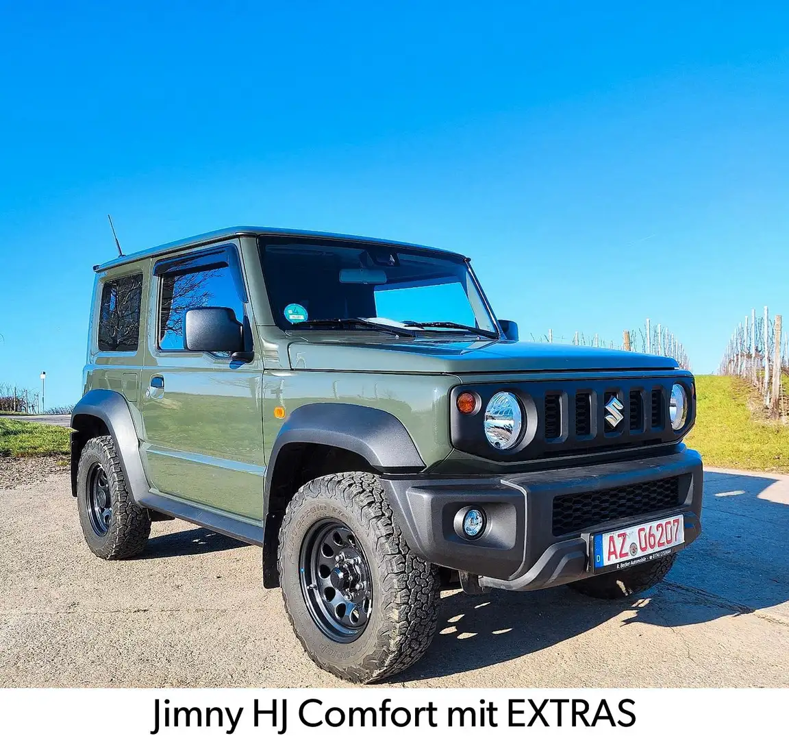 Suzuki Jimny Allgrip Comfort NFZ  18 tkm AHK EXTRAS Grün - 1