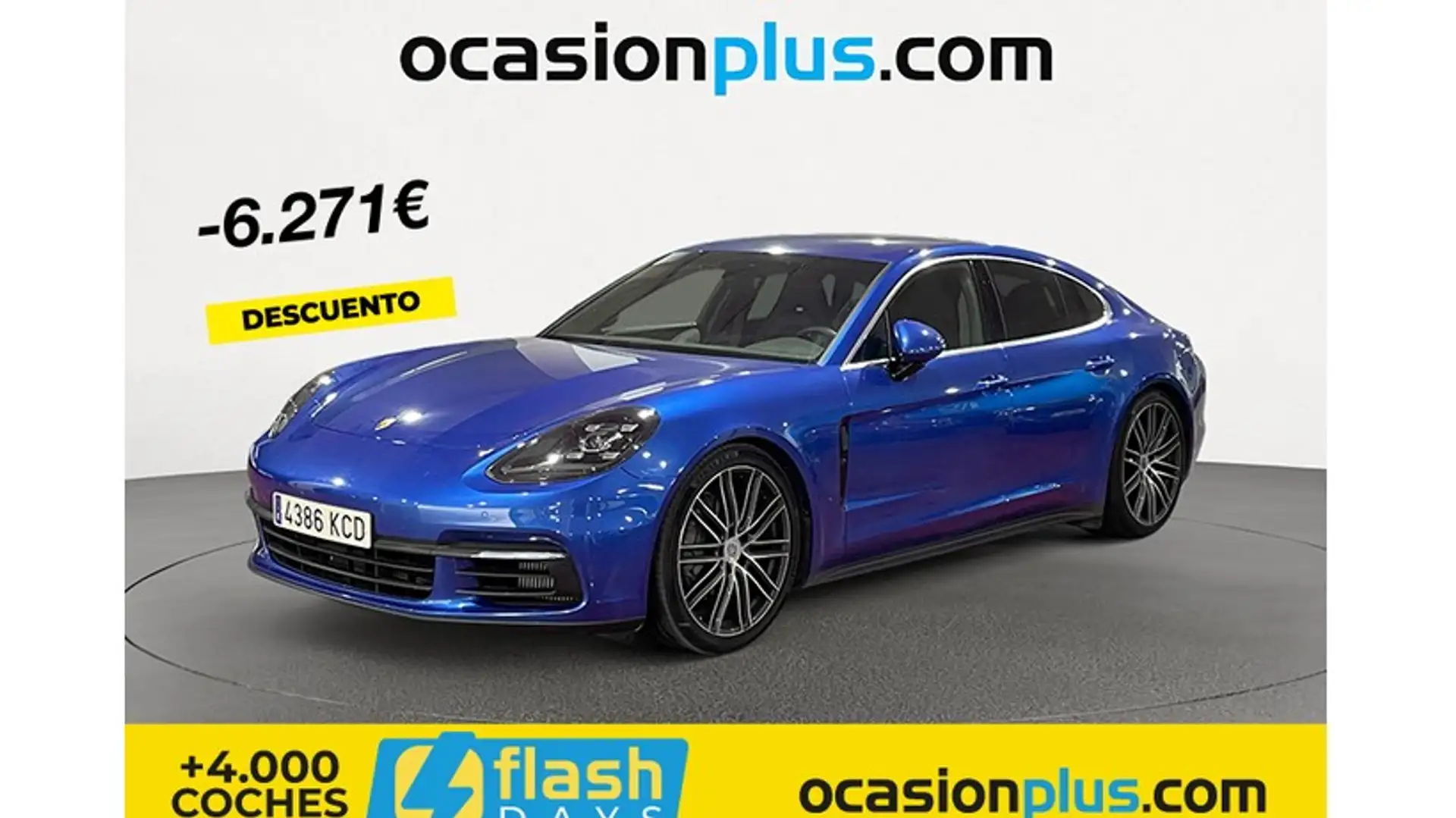 Porsche Panamera 4S Aut. Blau - 1