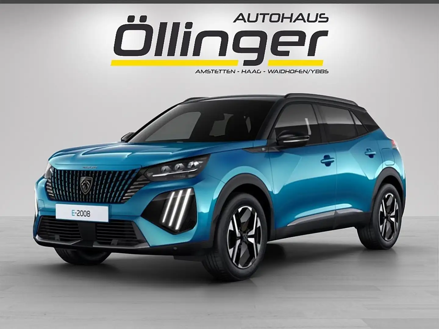 Peugeot e-2008 54kWh GT Albastru - 1