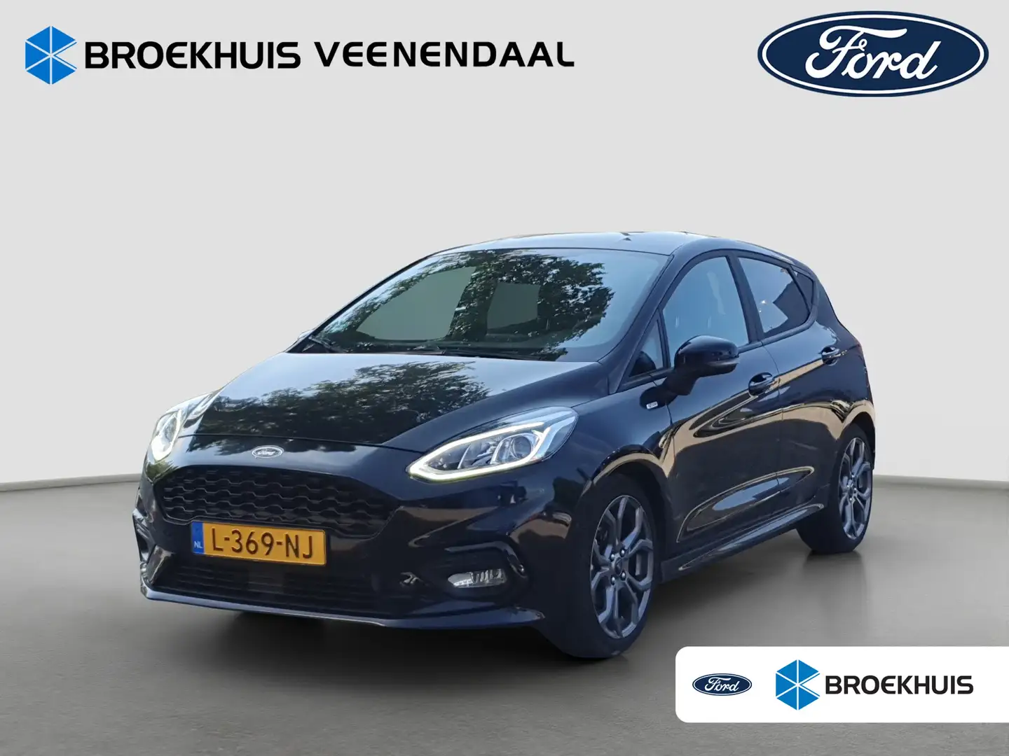 Ford Fiesta 1.0 ST-Line X | B&O | Winter Pack | Adap. Cruise Zwart - 1