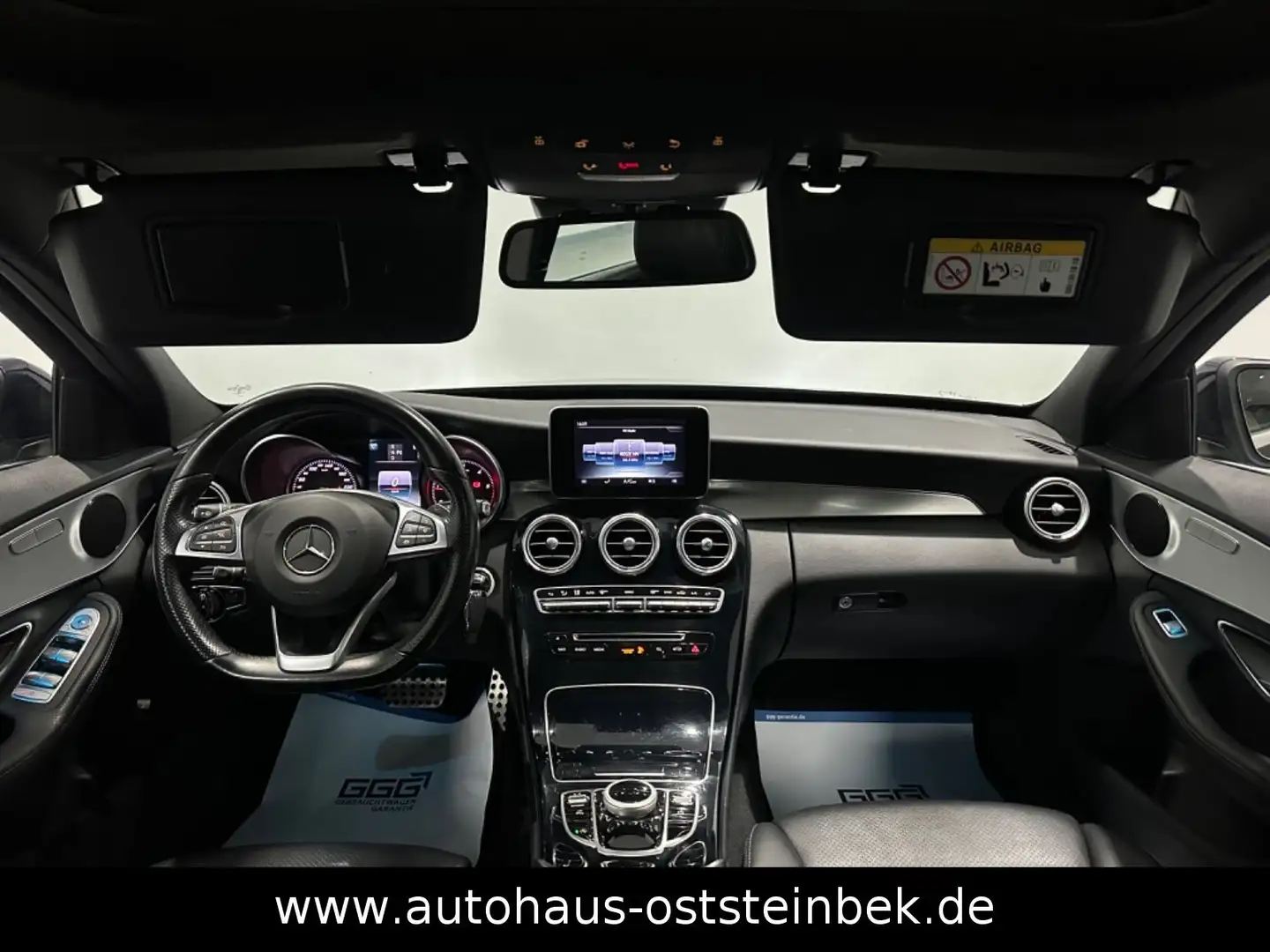 Mercedes-Benz C 200 BLUETEC/AMG-LINE/PANO/KAMERA/LED/1-HAND/ Blauw - 2