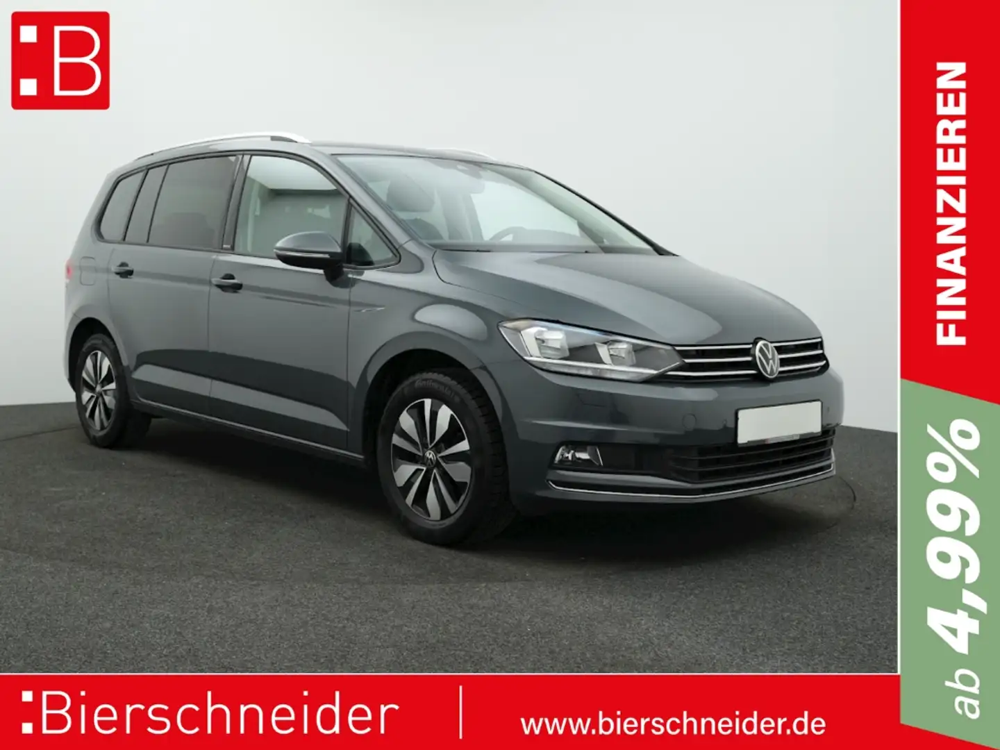 Volkswagen Touran 1.5 TSI DSG Move 7-S. KINDERSITZ KAMERA Grau - 1