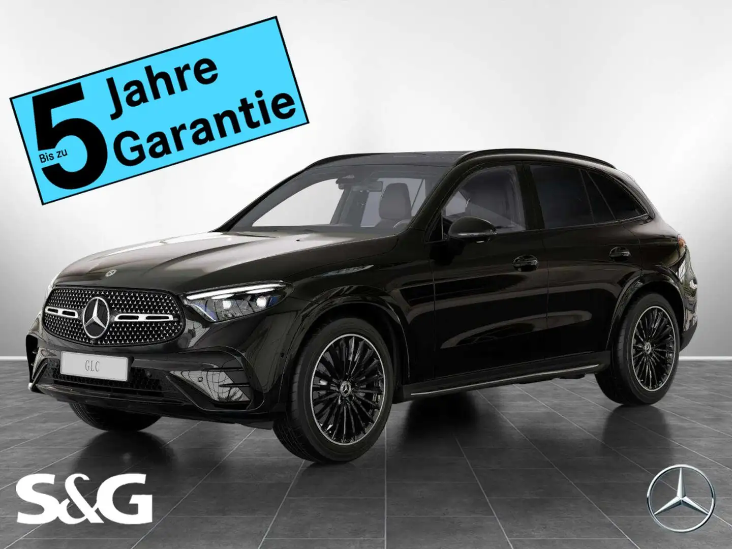 Mercedes-Benz GLC 450 d 4M AMG Standhz.+LED+Pano+HuD+Distronic Negru - 1