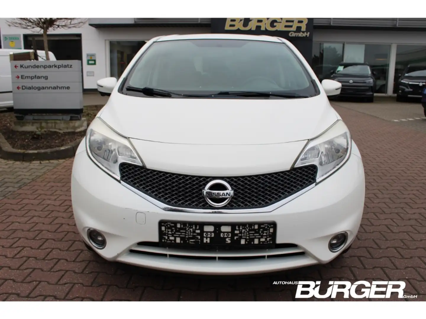 Nissan Note Acenta 1.2 Navi Klima Temp CD AUX USB RDC ESP MAL Weiß - 2
