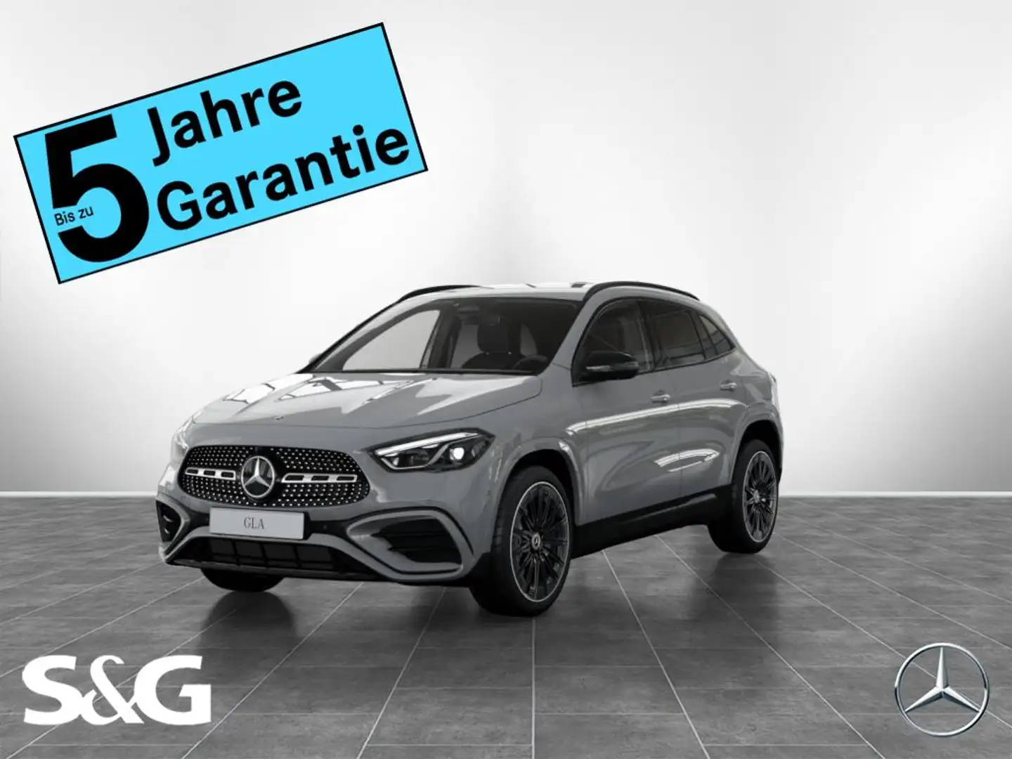 Mercedes-Benz GLA 200 d AMG MBUX+360°+M-LED+AHK+Totwinkel+20LM Grau - 1