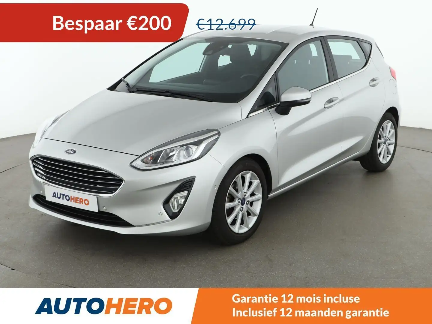 Ford Fiesta 1.0 EcoBoost Titanium Gris - 1