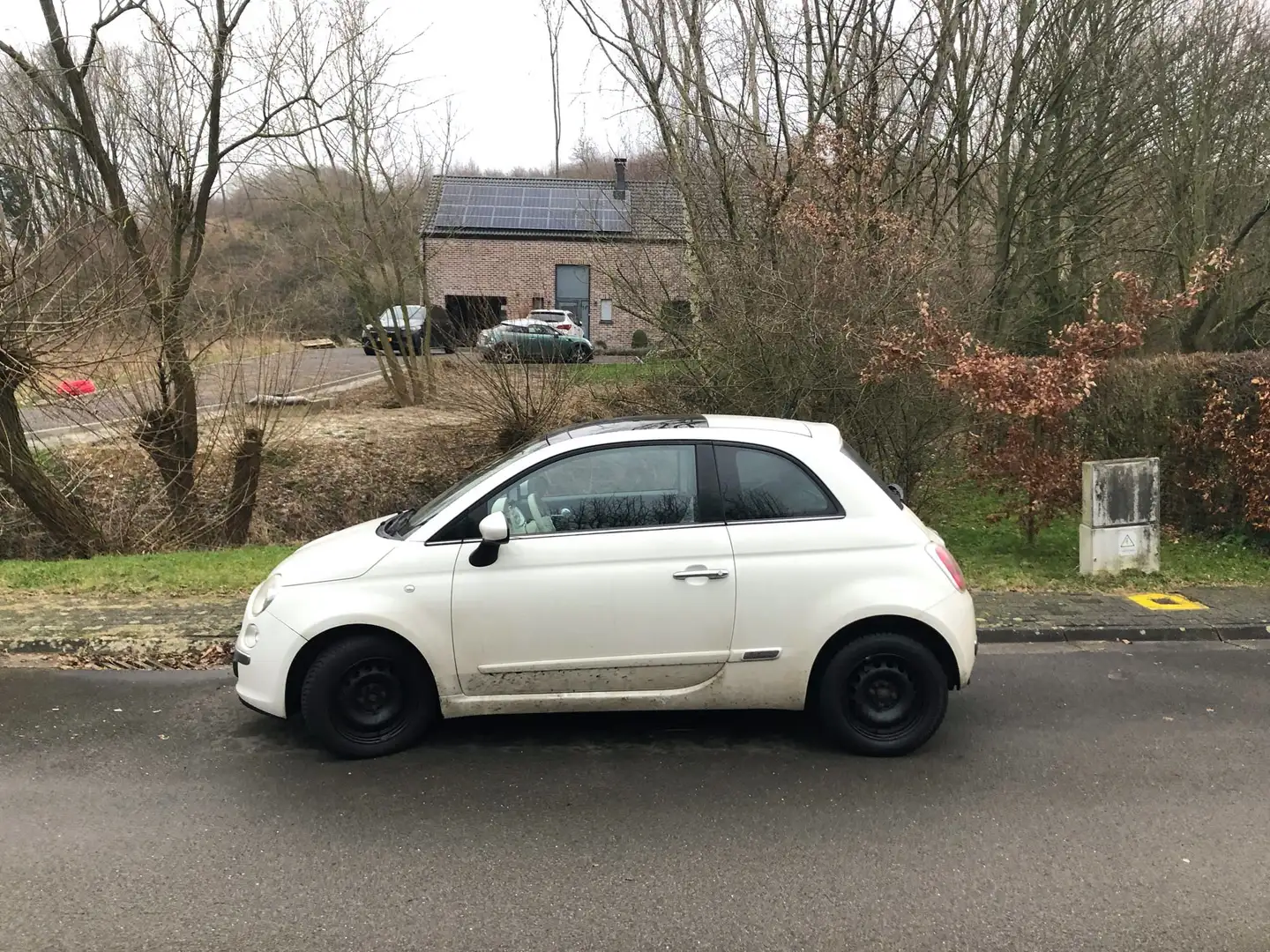 Fiat 500 1.3 Multijet Pop Stop Blanc - 1