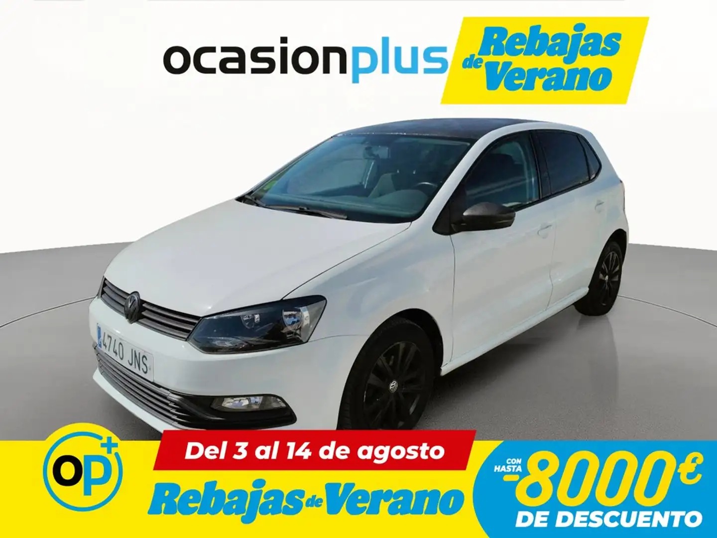 Volkswagen Polo 1.0 BMT A- 55kW Blanco - 1