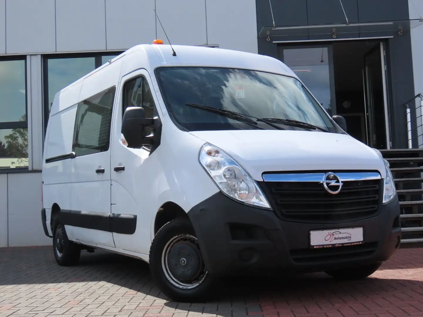 Opel Movano B HKa L2H2 3,5t Autom. Klima AHK Weiß - 1