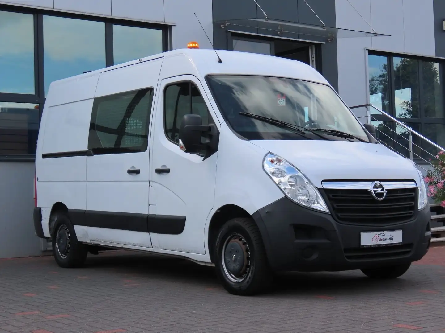 Opel Movano B HKa L2H2 3,5t Autom. Klima AHK Weiß - 2
