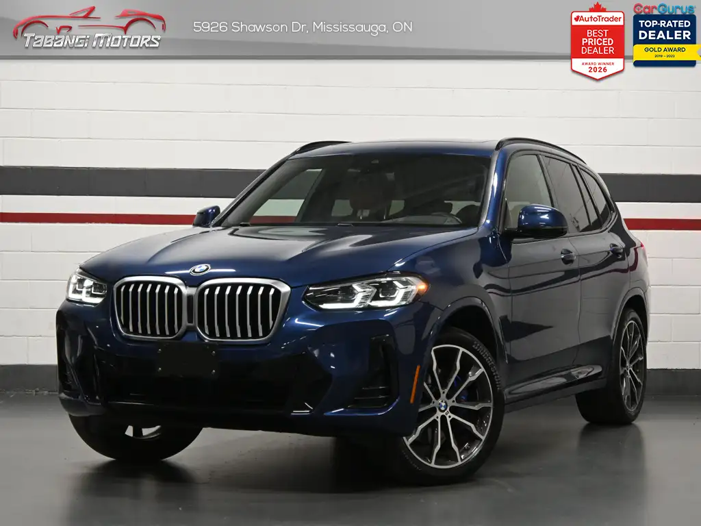 2022 BMW X3 XDrive30i ///M No Accident Navigation Panoramic R