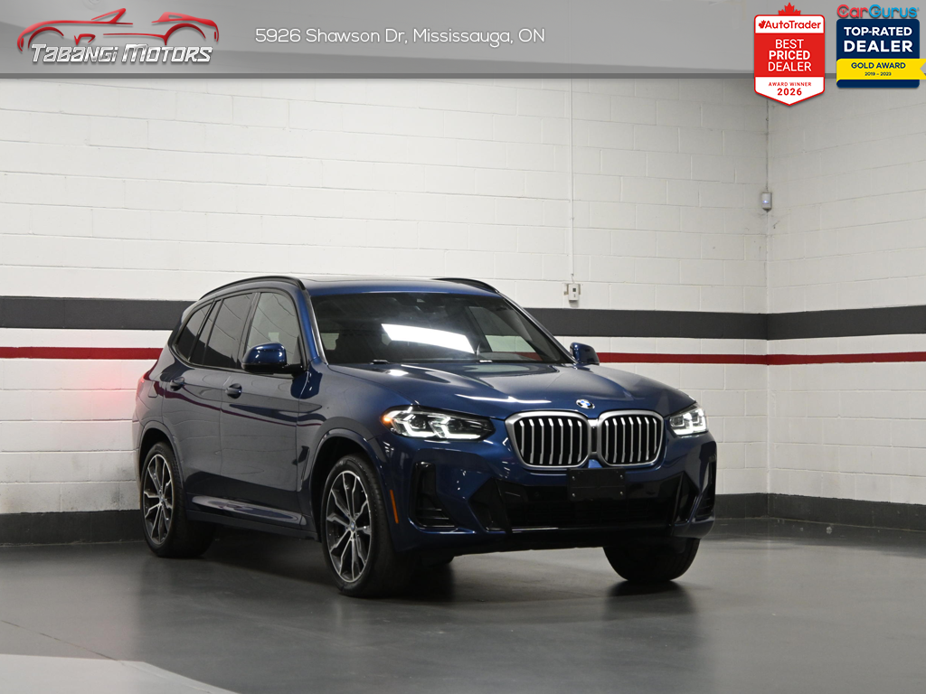 2022 BMW X3 XDrive30i ///M No Accident Navigation Panoramic R