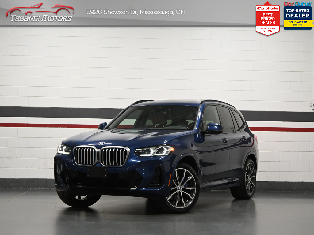 2022 BMW X3 XDrive30i ///M No Accident Navigation Panoramic R