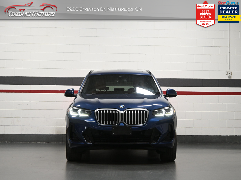 2022 BMW X3 XDrive30i ///M No Accident Navigation Panoramic R