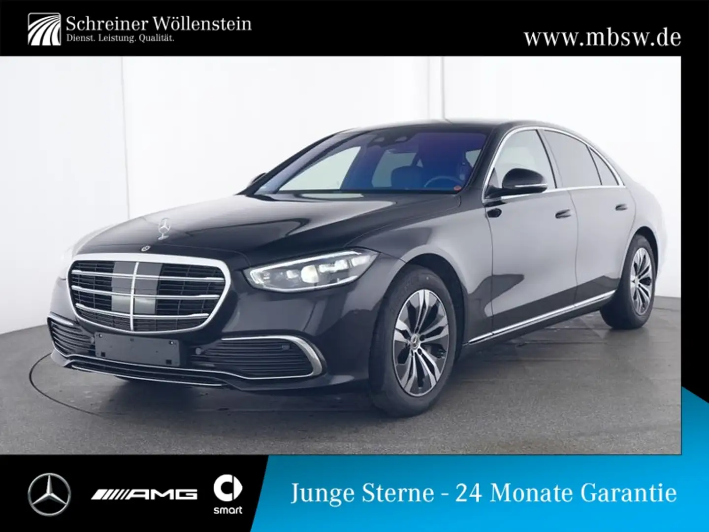 Mercedes-Benz S 350 d HA-Lenkung*Burmester3D*Stdhzg*HUD*Ambi* Schwarz - 1