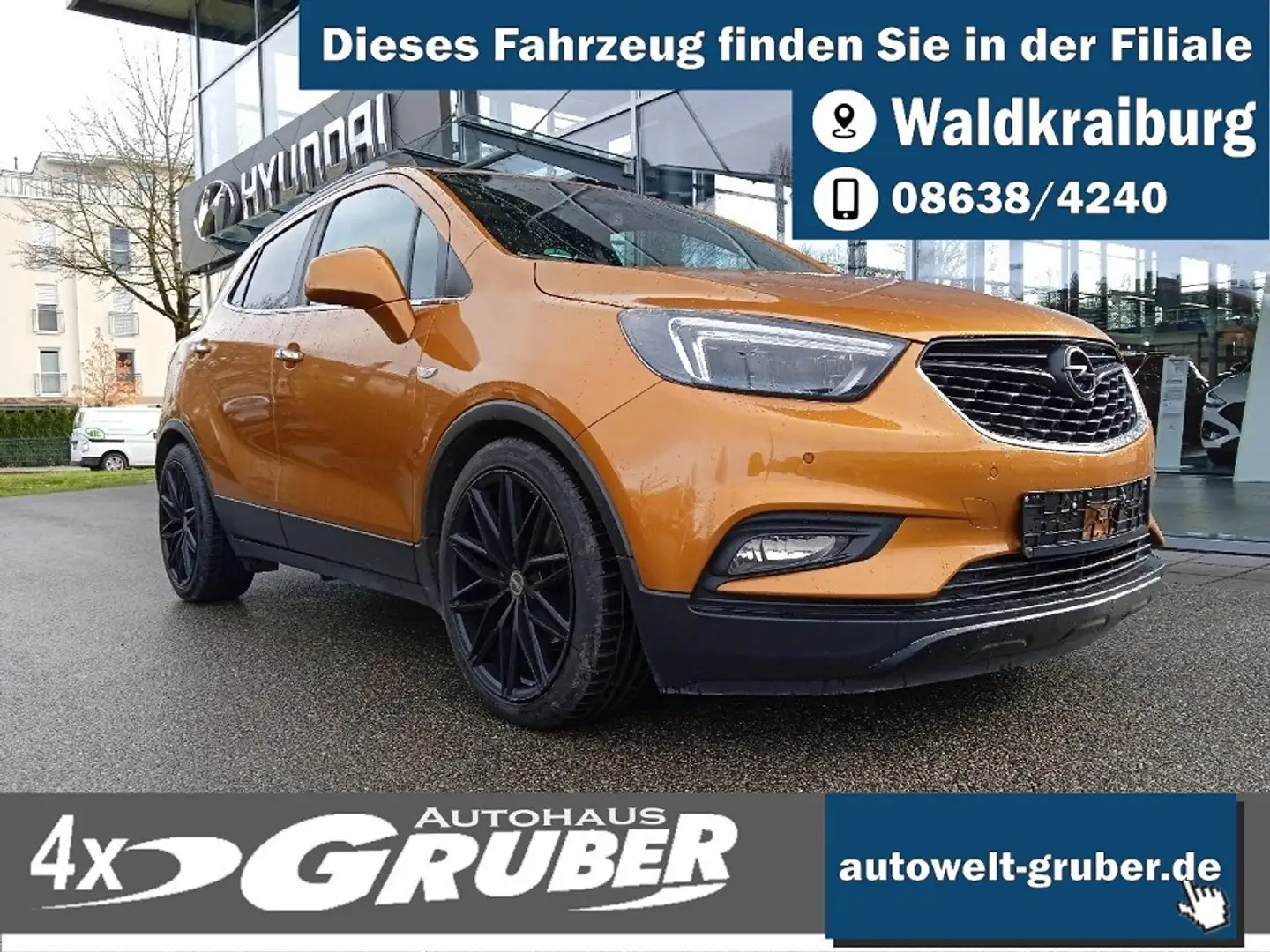 Opel Mokka X Start/Stop 4x4 Edition+NAVI+8-fach Orange - 1