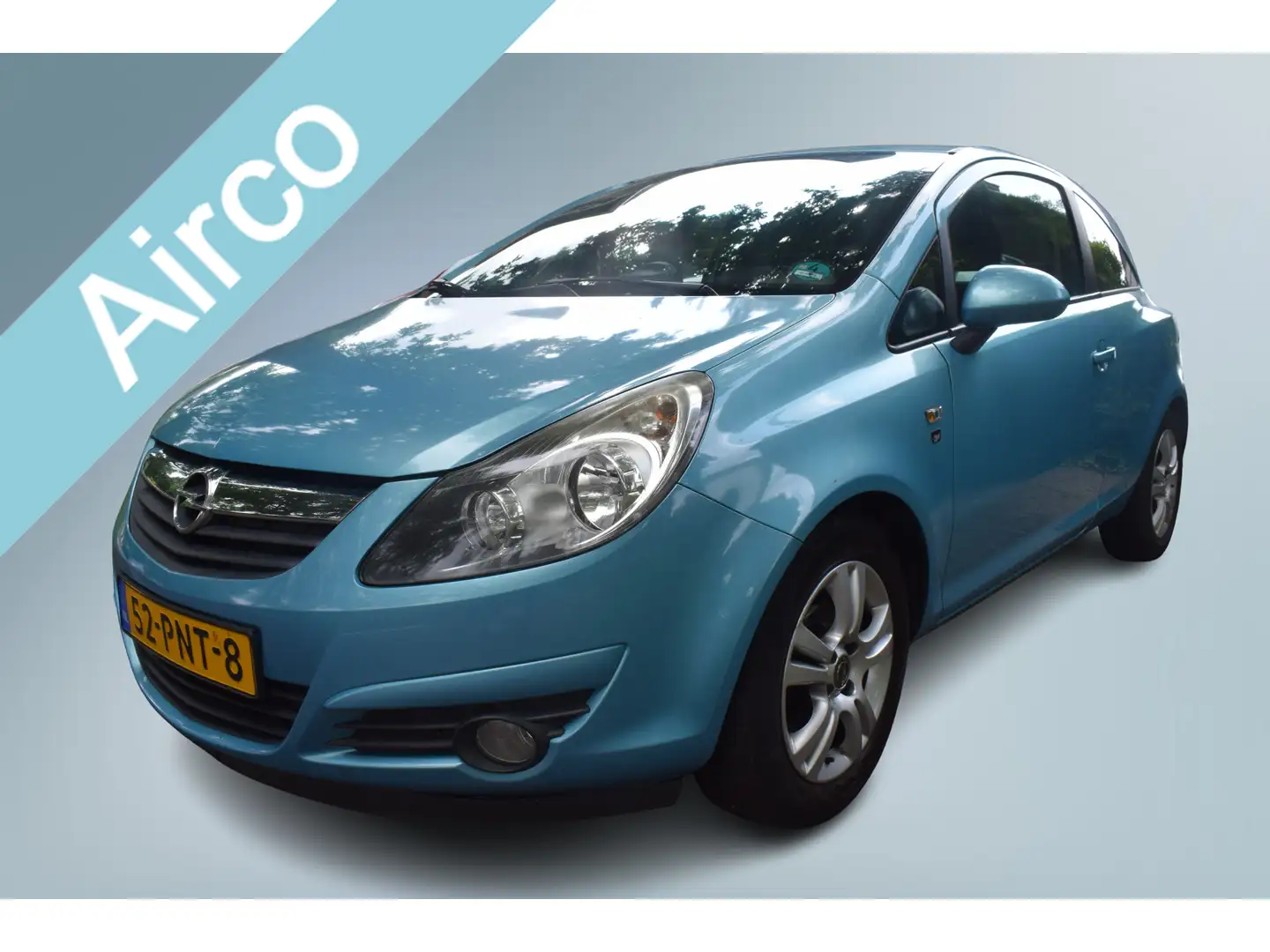 Opel Corsa 1.3 CDTi Navi/Cruise/Airco' Edition Blauw - 1
