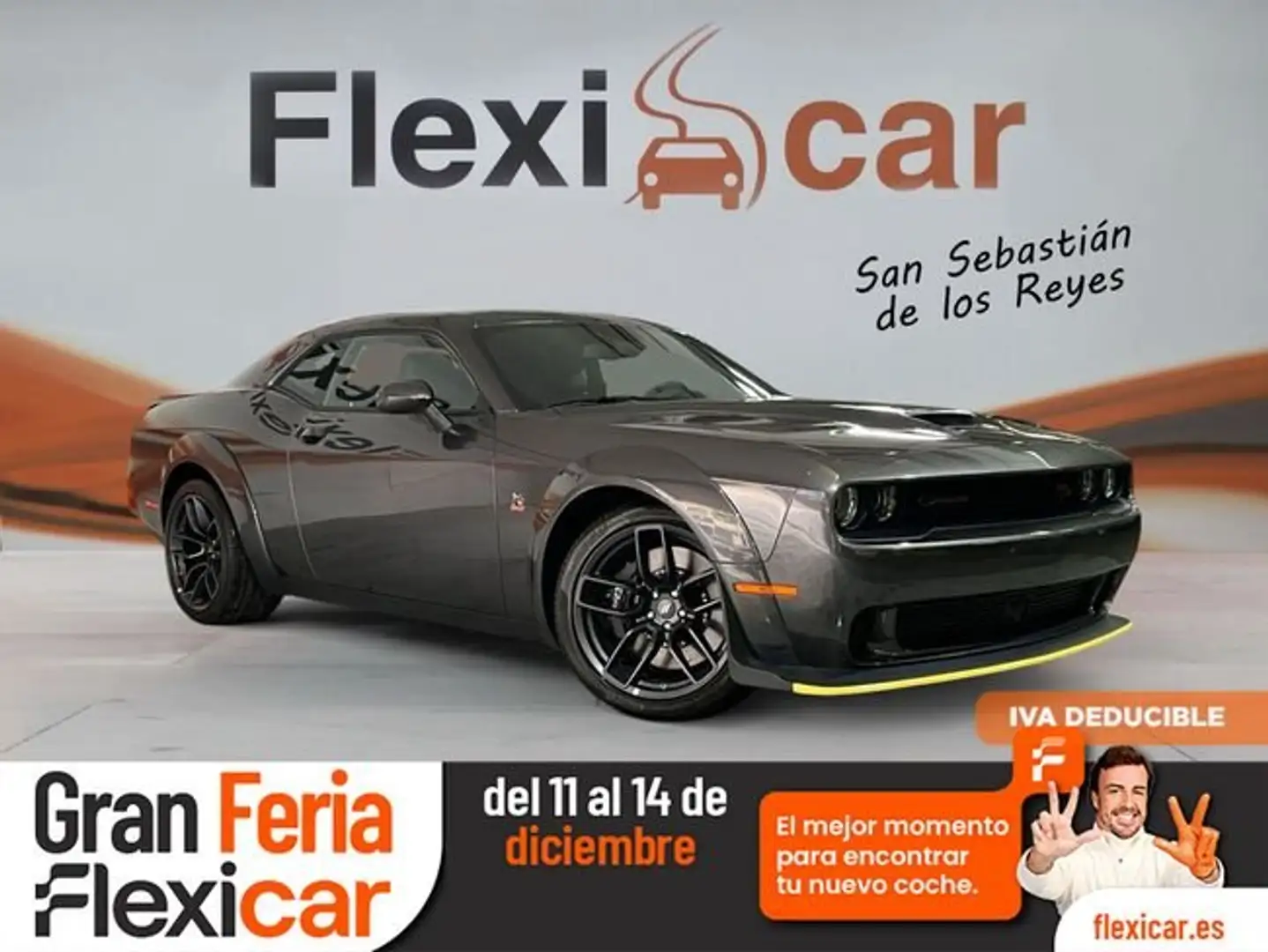 Dodge Challenger R/T Scat Pack Widebody Gris - 1