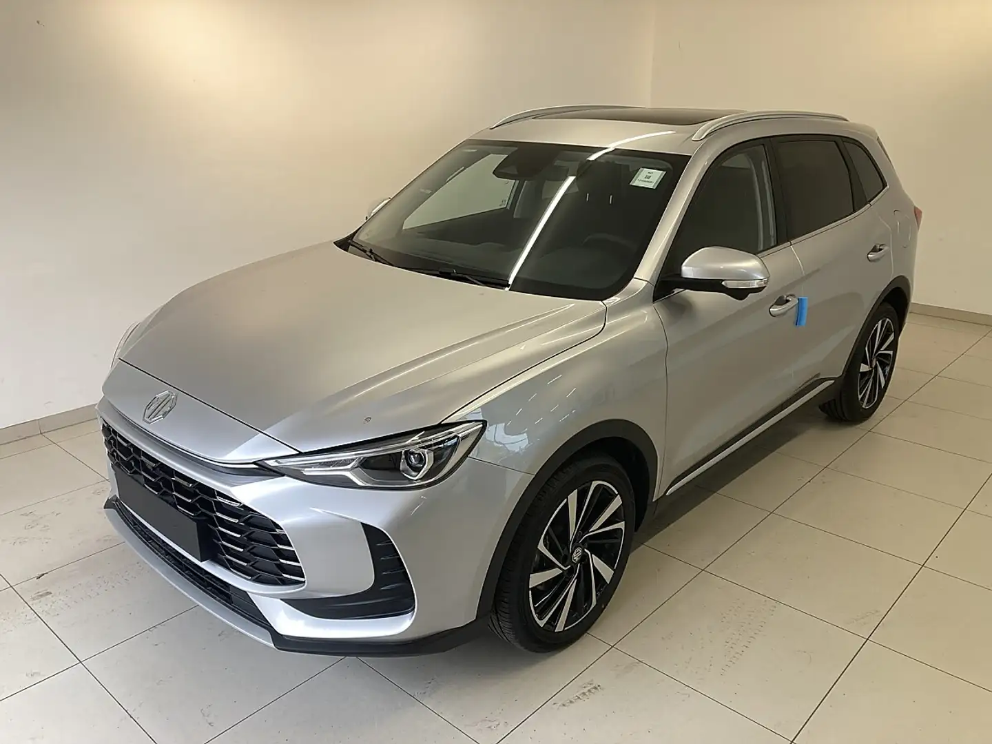 MG ZS HEV Luxury-Ausstattung Schiebedach Silber - 1