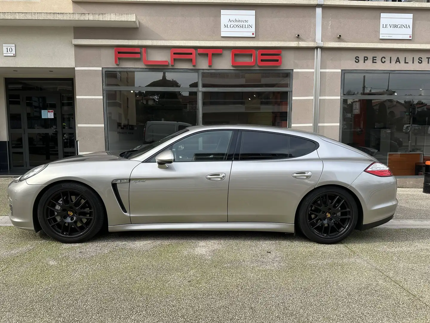 Porsche Panamera I (970) S Hybrid Gris - 2