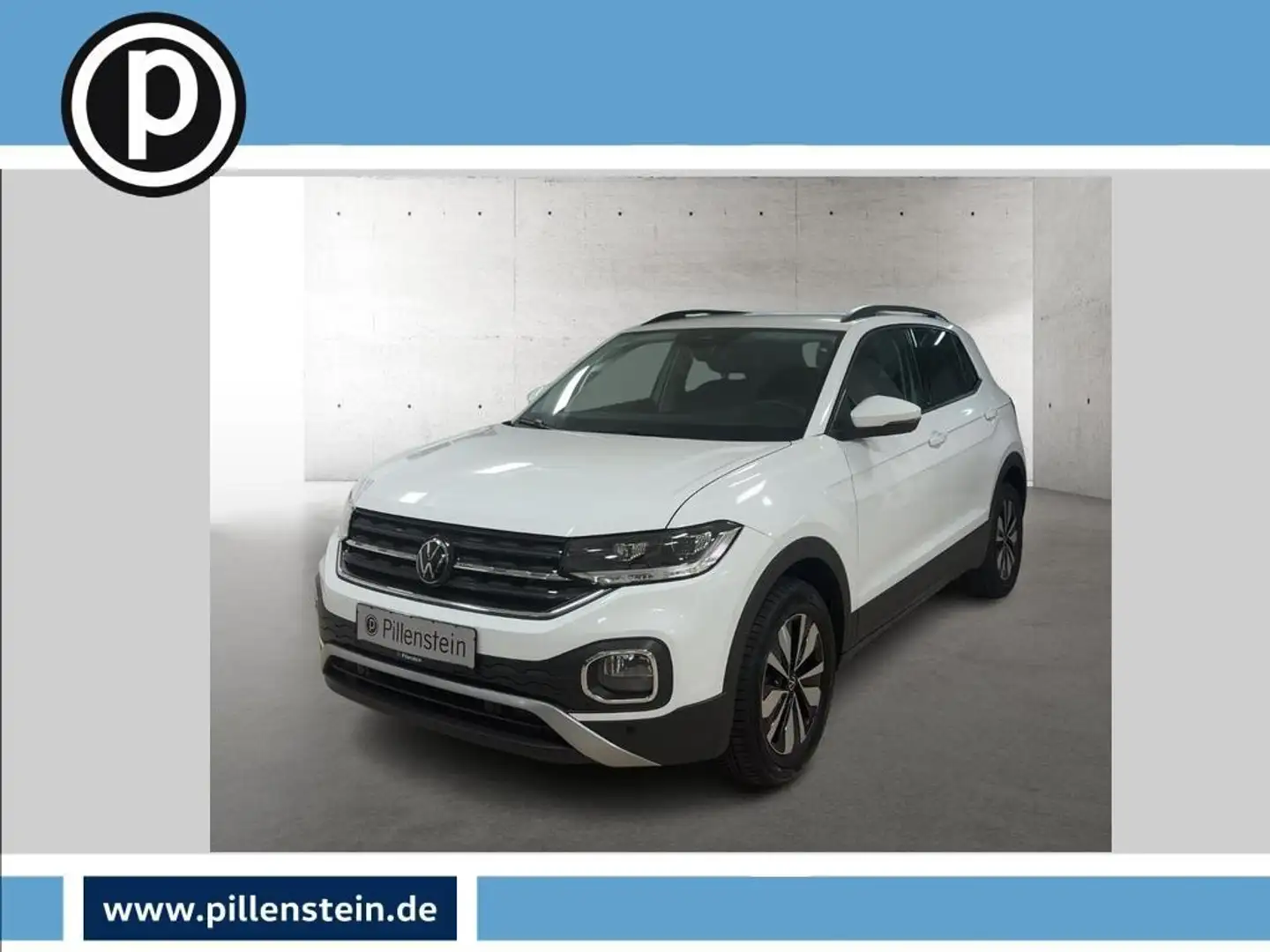 Volkswagen T-Cross MOVE 1.0 TSI DSG NAVI LED ACC SITZH. Weiß - 1