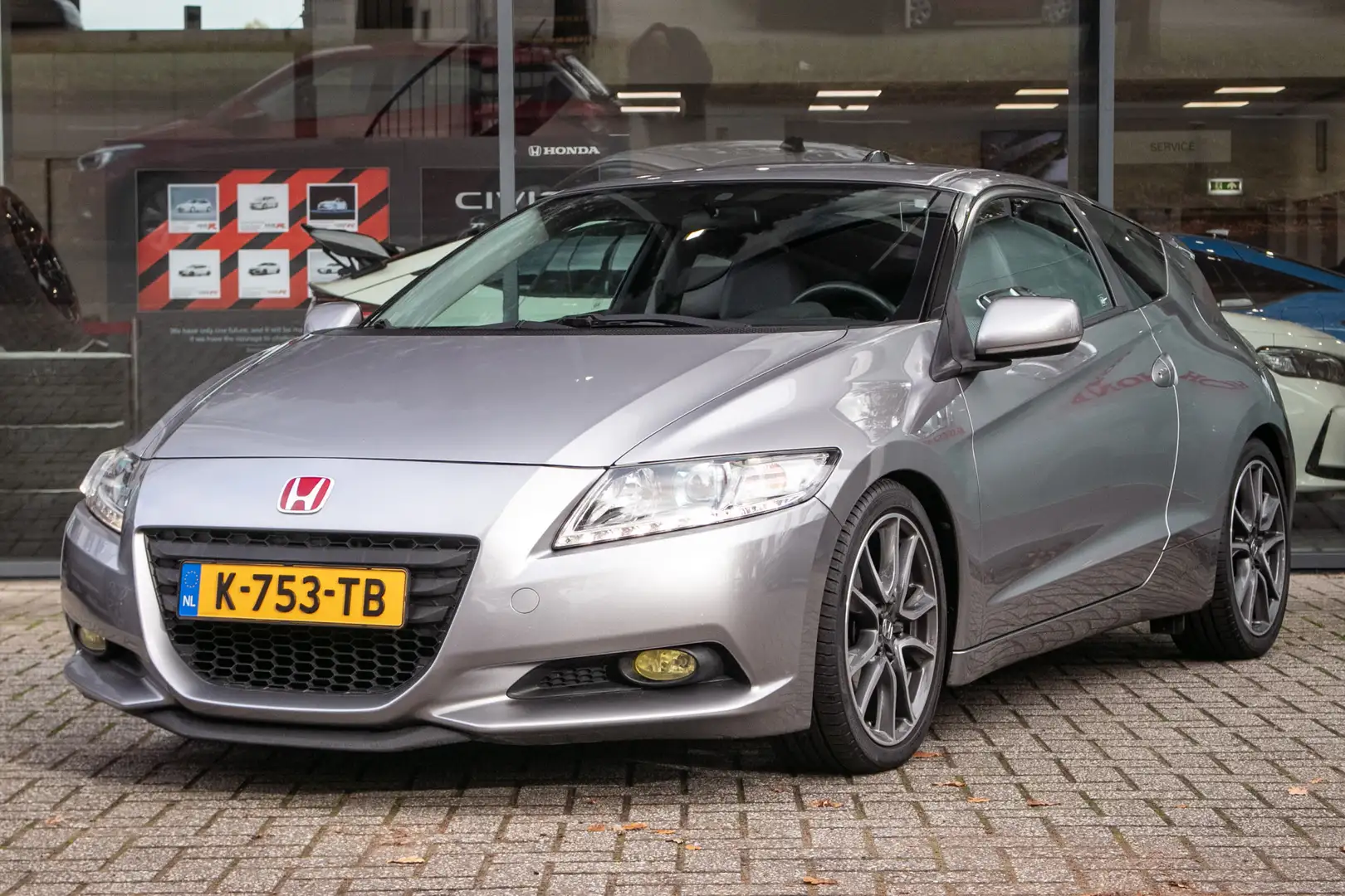 Honda CR-Z 1.5 i-Vtec IMA Sport | H&R verlaagd | Apple-carpla Grau - 2