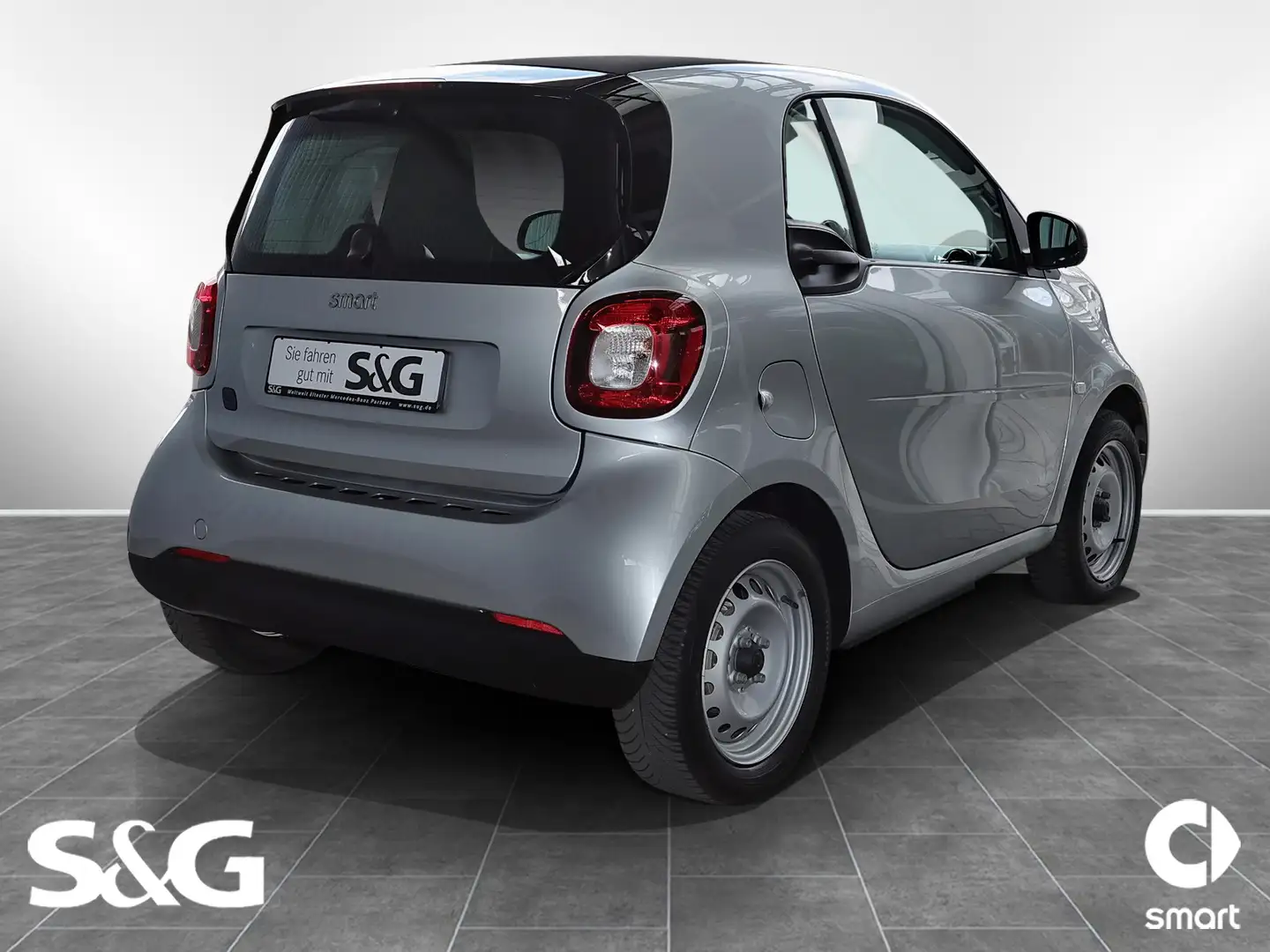smart forTwo EQ TEMPOMAT+22 KW BORDLADER+15 ZOLL Argent - 2