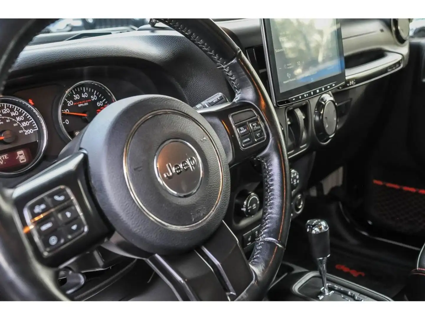 Jeep Wrangler 3.6i - BVA 2018 Rubicon Schwarz - 2