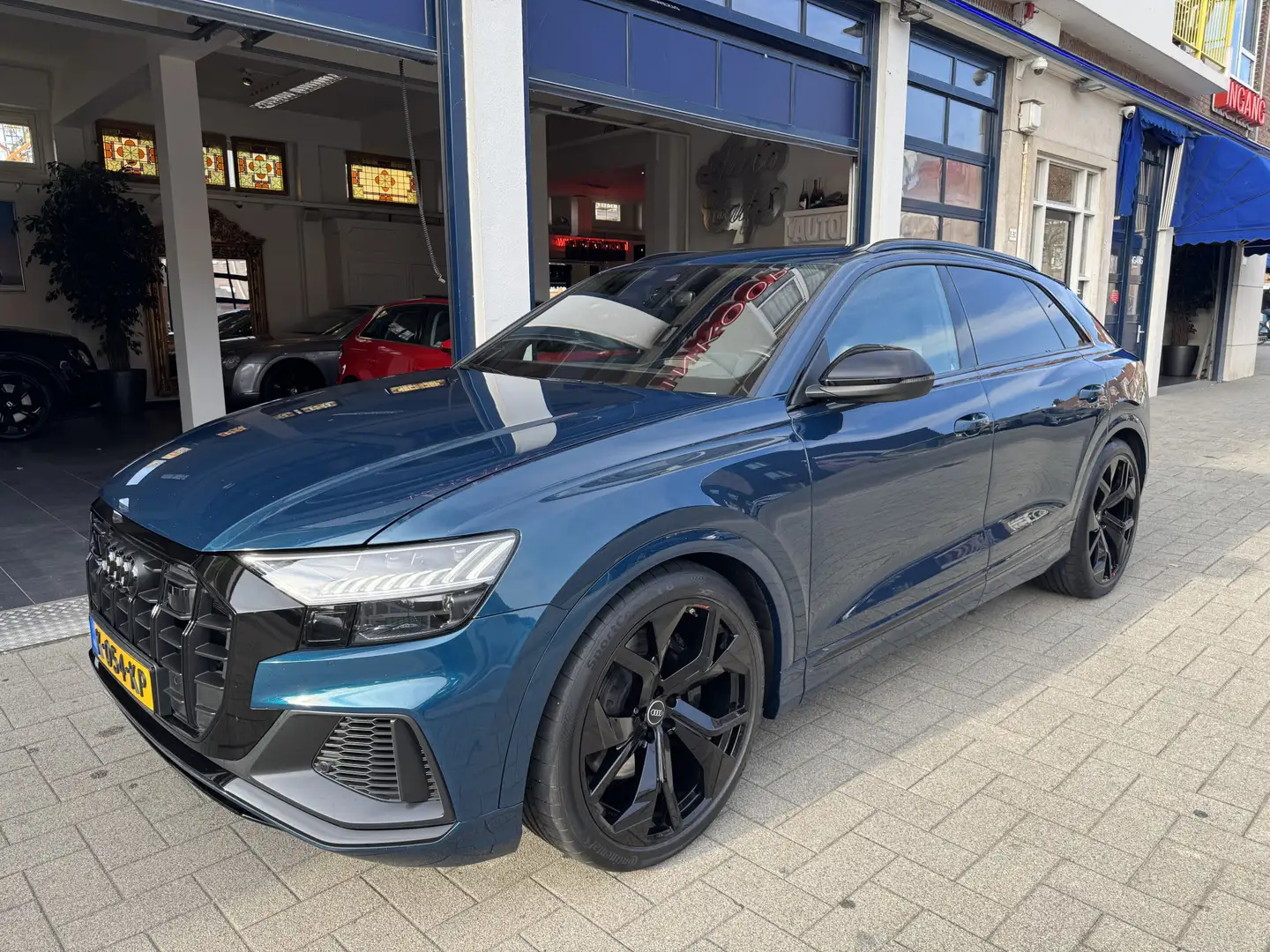 Audi SQ8 4.0 TDI Quattro 22"/B&O/ACC/ECC/BTW AUTO Blauw - 1