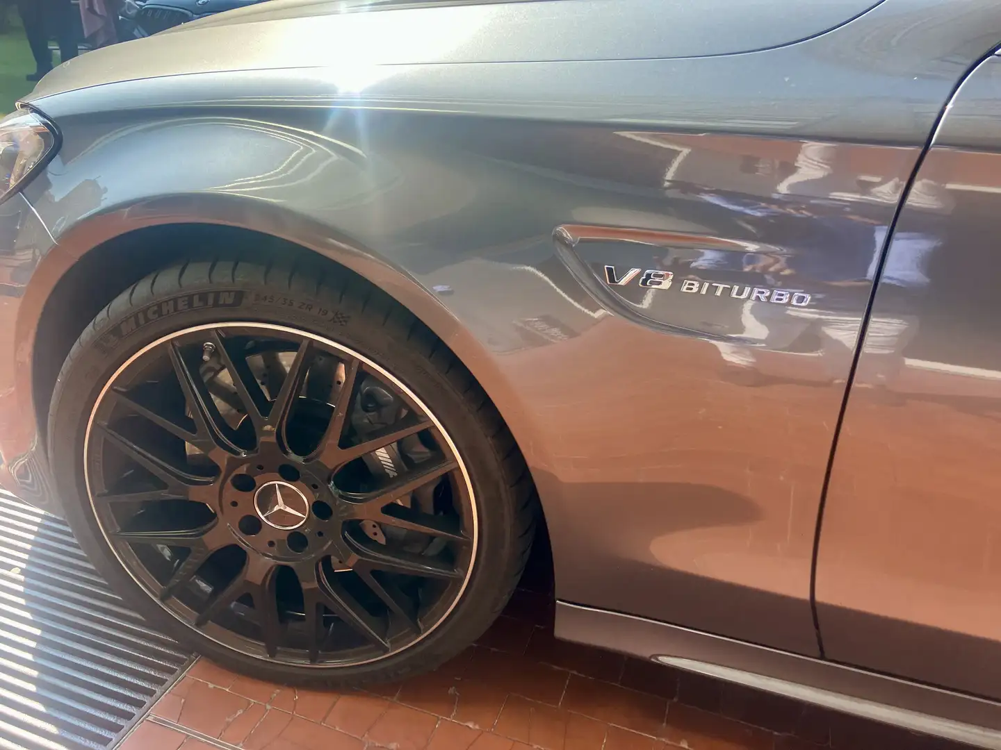 Mercedes-Benz C 63 AMG C AMG 63 *MY 2017*PARI AL NUOVO*IVA ESP*POCHI KM* Grigio - 2