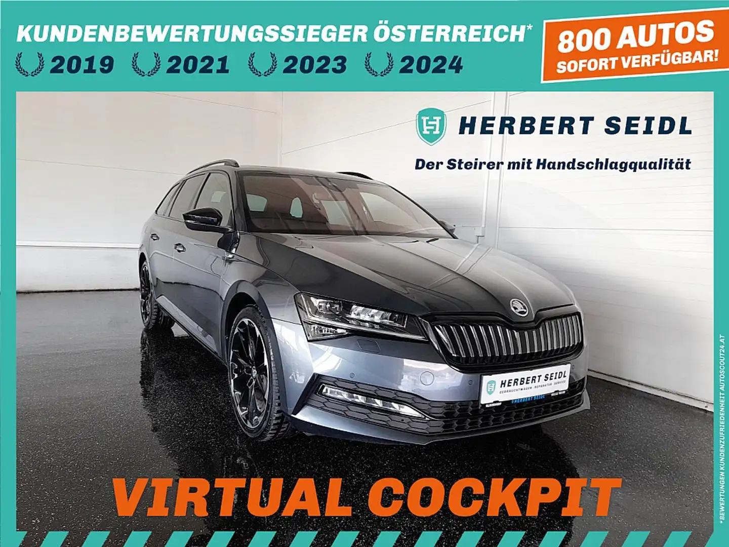 Skoda Superb Kombi Sportline iV 156/218 DSG *SKY / MATRIX-LE... Grau - 1